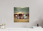 40 x 40 cm, Photo Print Under Acrylic Glass No. 05 — Static Field