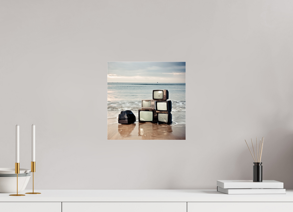 30 x 30 cm, Photo Print Under Acrylic Glass No. 03 — Low Tide