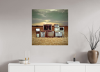 80 x 80 cm, Photo Print Under Acrylic Glass No. 05 — Static Field