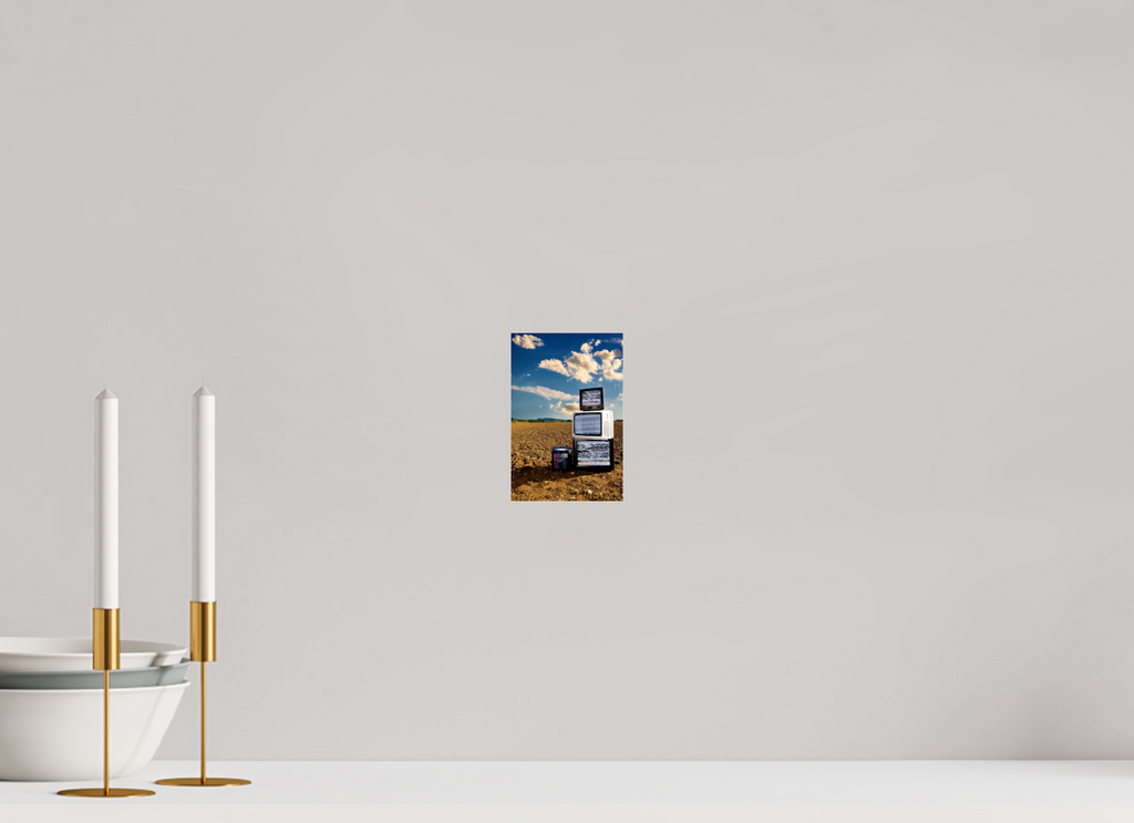 10 x 15 cm, Photo Print Under Acrylic Glass No. 10 — Cloud Cover