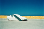 Main image Under Cover — Abstract White and Ochre Wall Art | High Noon No. 08