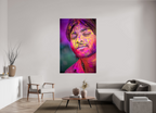 120 x 180 cm, Photo Print On Fuji Crystal DP II India No. 20 — Eyes Closed
