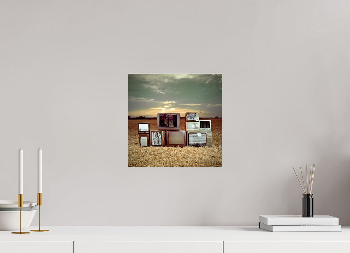 30 x 30 cm, Photo Print Under Acrylic Glass No. 05 — Static Field
