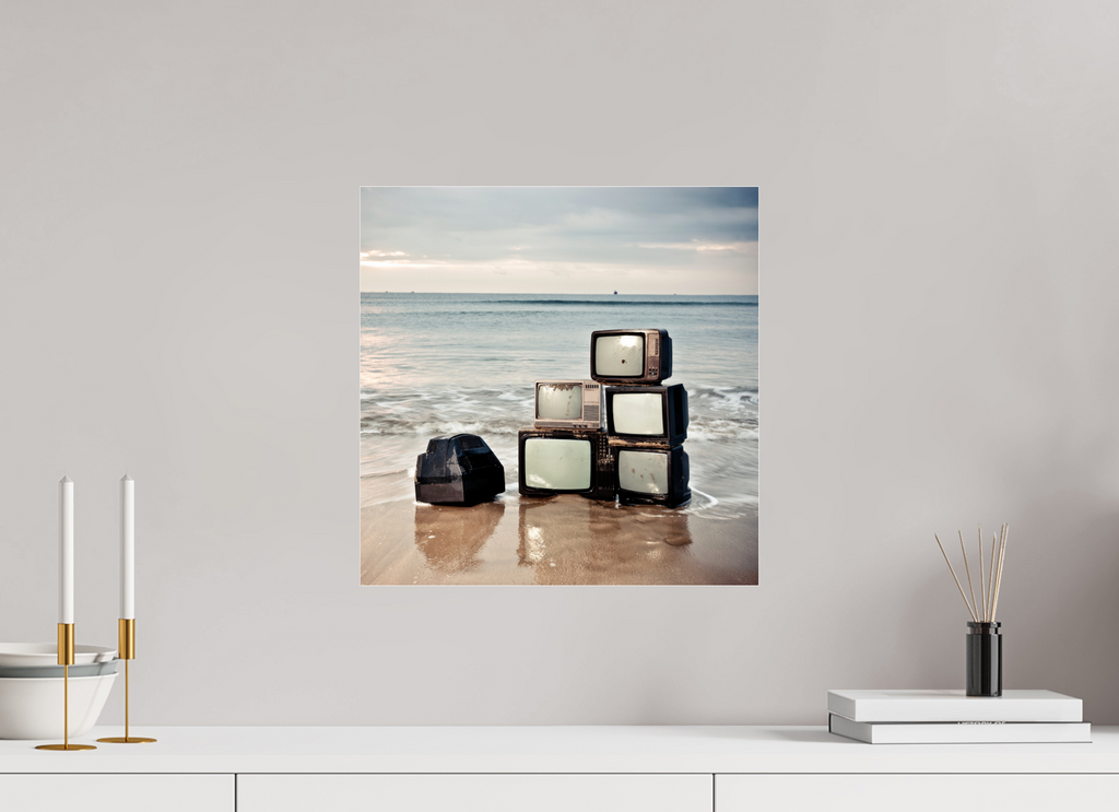 40 x 40 cm, Photo Print Under Acrylic Glass No. 03 — Low Tide