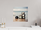 40 x 40 cm, Photo Print Under Acrylic Glass No. 03 — Low Tide