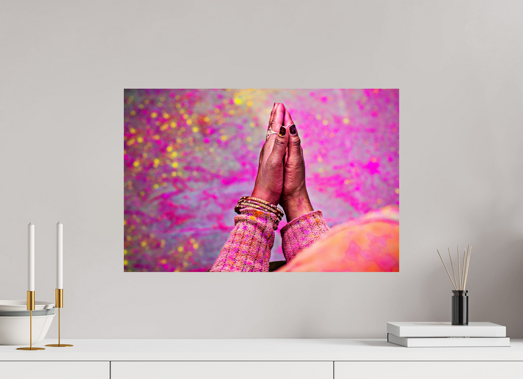 60 x 40 cm, Photo Print On Fuji Crystal DP II India No. 05 — Namaste
