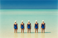 Main image Formation — Cobalt Blue Sea Horizon Wall Art | High Noon No. 10