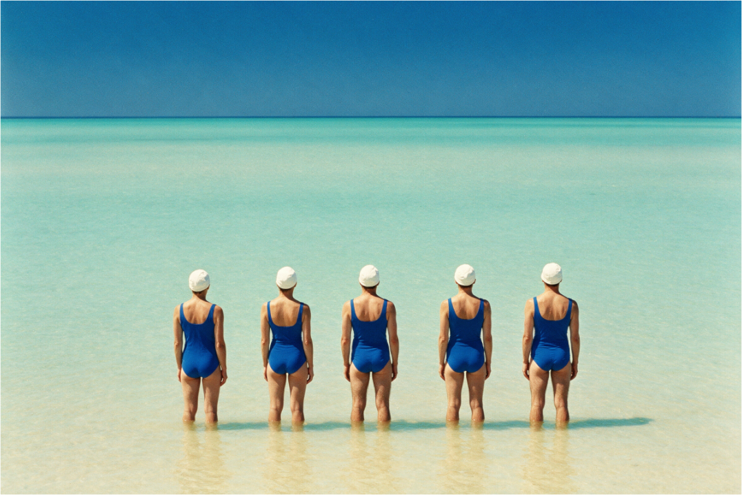 Main image Formation — Cobalt Blue Sea Horizon Wall Art | High Noon No. 10