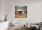 120 x 120 cm, Photo Print Under Acrylic Glass No. 05 — Static Field
