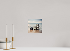 20 x 20 cm, Photo Print Under Acrylic Glass No. 03 — Low Tide