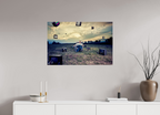 90 x 60 cm, Photo Print Under Acrylic Glass Downpour