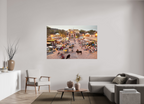 180 x 120 cm, Photo Print On Fuji Crystal DP II India No. 09 — Market Gate