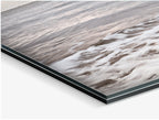 Television Project No. 09 — Salvage — acrylic glass print, corner detail