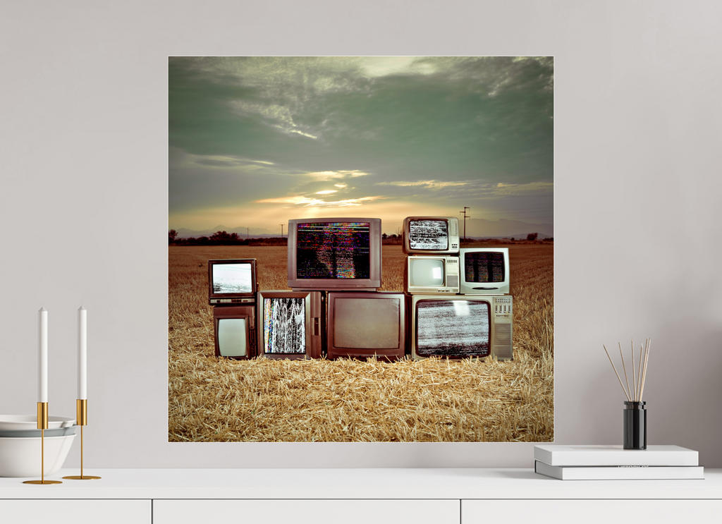 60 x 60 cm, Photo Print Under Acrylic Glass No. 05 — Static Field