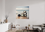 120 x 120 cm, Photo Print Under Acrylic Glass No. 03 — Low Tide