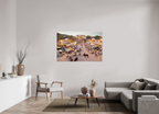 150 x 100 cm, Photo Print On Fuji Crystal DP II India No. 09 — Market Gate