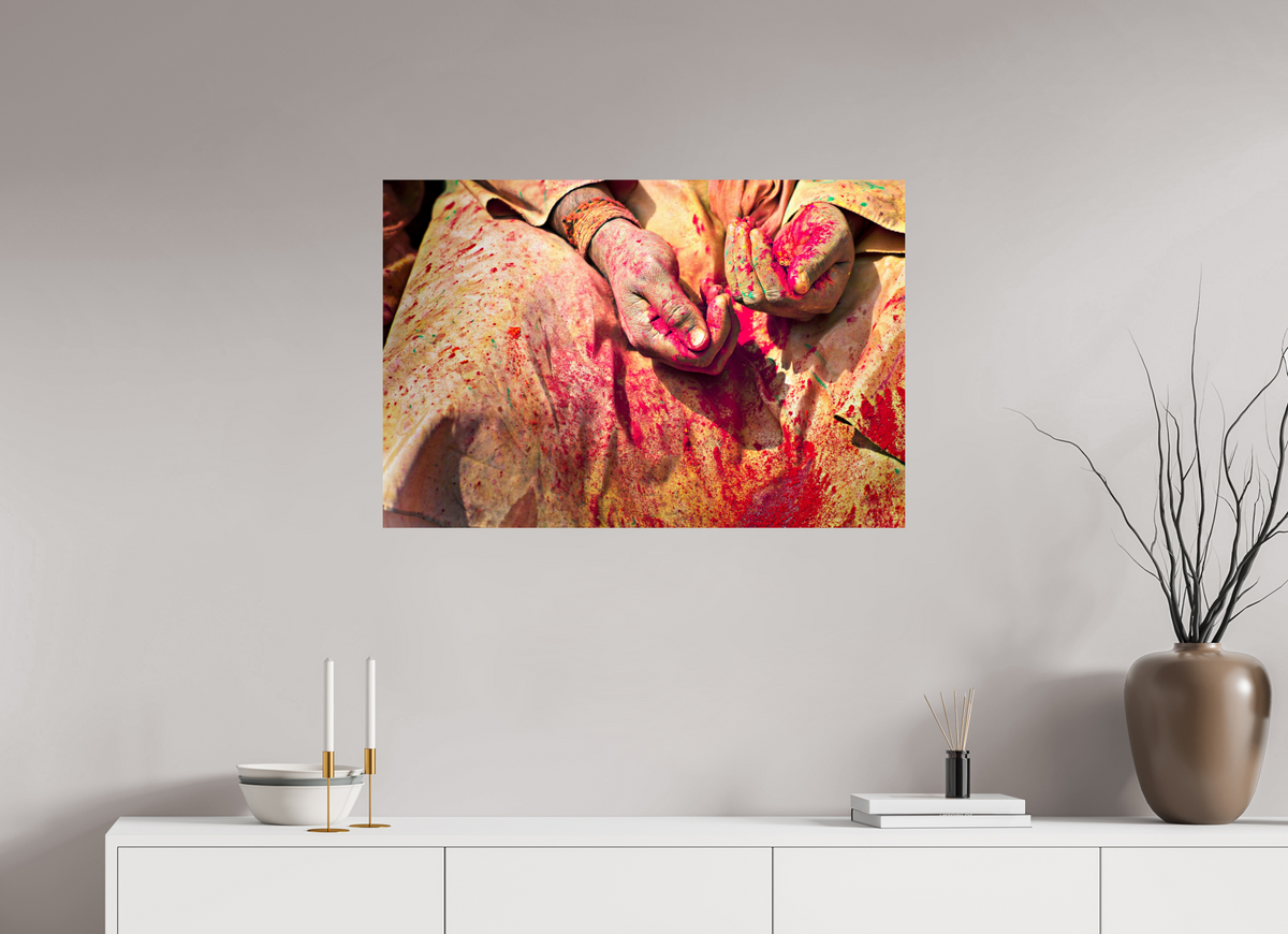 90 x 60 cm, Photo Print On Fuji Crystal DP II India No. 08 — Crimson