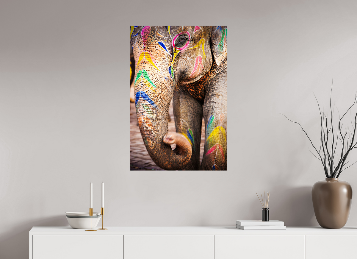 60 x 90 cm, Photo Print On Fuji Crystal DP II India No. 01 — Painted Giant
