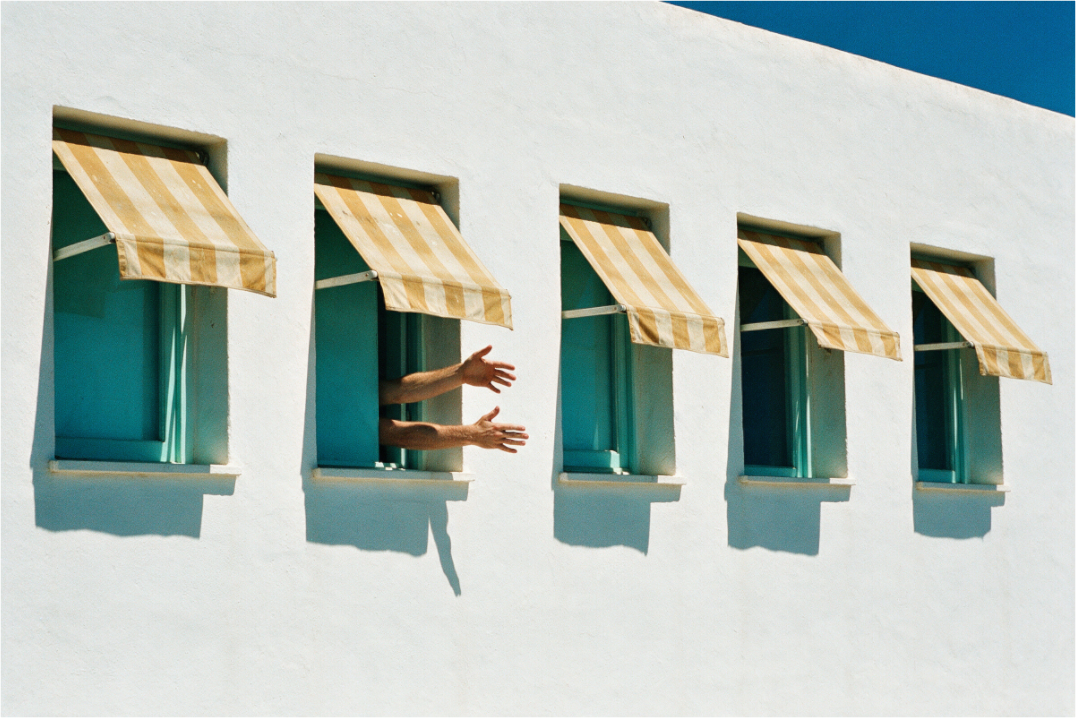 Main image Awning — Mediterranean Facade Wall Art | High Noon No. 04