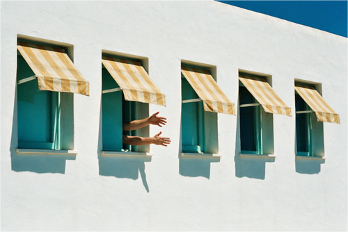 Main image Awning — Mediterranean Facade Wall Art | High Noon No. 04