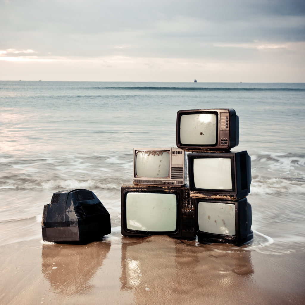 Television Project No. 03 — Low Tide — photograph by Xavier Arnau