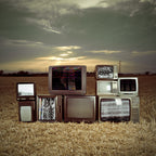 Television Project No. 05 — Static Field — photograph by Xavier Arnau