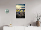 Television Project No. 01 — Burial — 50 × 75 cm print on a wall, with the IPA Honorable Mention 2013 badge