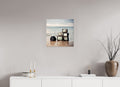 50 x 50 cm, Photo Print Under Acrylic Glass Television Project No. 03 — Low Tide
