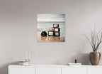 60 x 60 cm, Photo Print Under Acrylic Glass Television Project No. 03 — Low Tide
