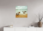 60 x 60 cm, Photo Print Under Acrylic Glass Television Project No. 07 — Undertow